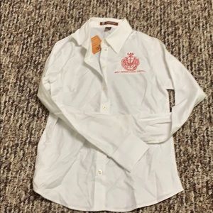 National Panhellenic Conference button up shirt